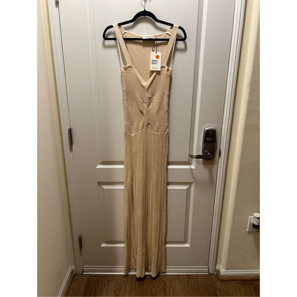 SOVERE Patience Strappy knit midi length dress size S Beach Dress NWT218 - Picture 8 of 10
